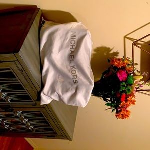 Michael Kors satchel with matching wallet